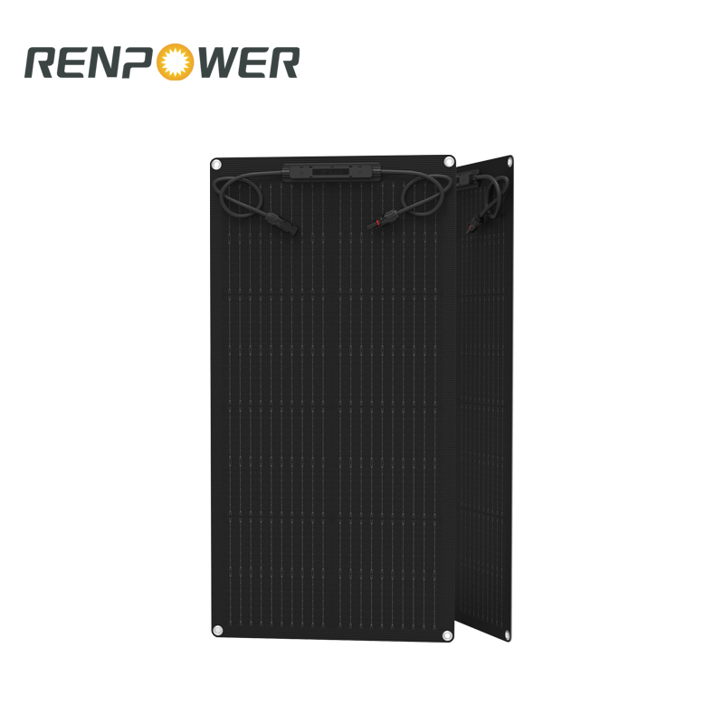 Panel solar semi flexible de alta eficiencia de 50W